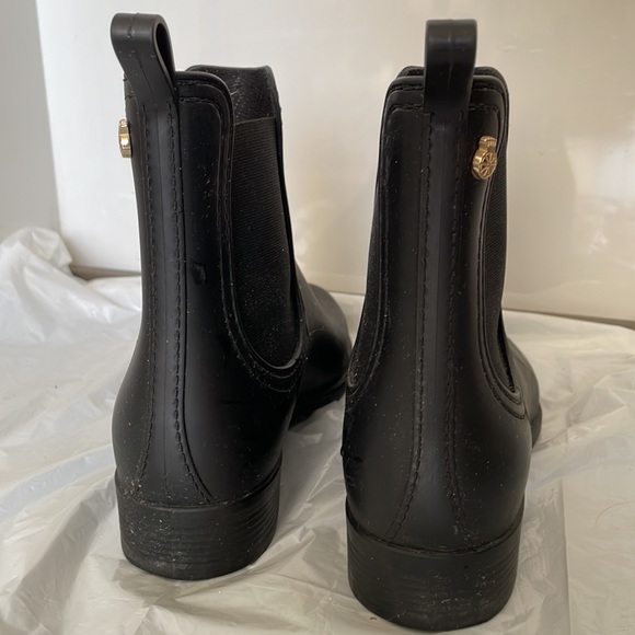 ✨SOLD✨  Lemon Jelly Block Matte Rain Boots - Size 7 - Picture 6 of 9